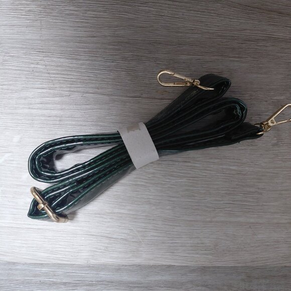 Shiny Vintage Green and Red Bowling Ball Purse - Picture 4 of 4